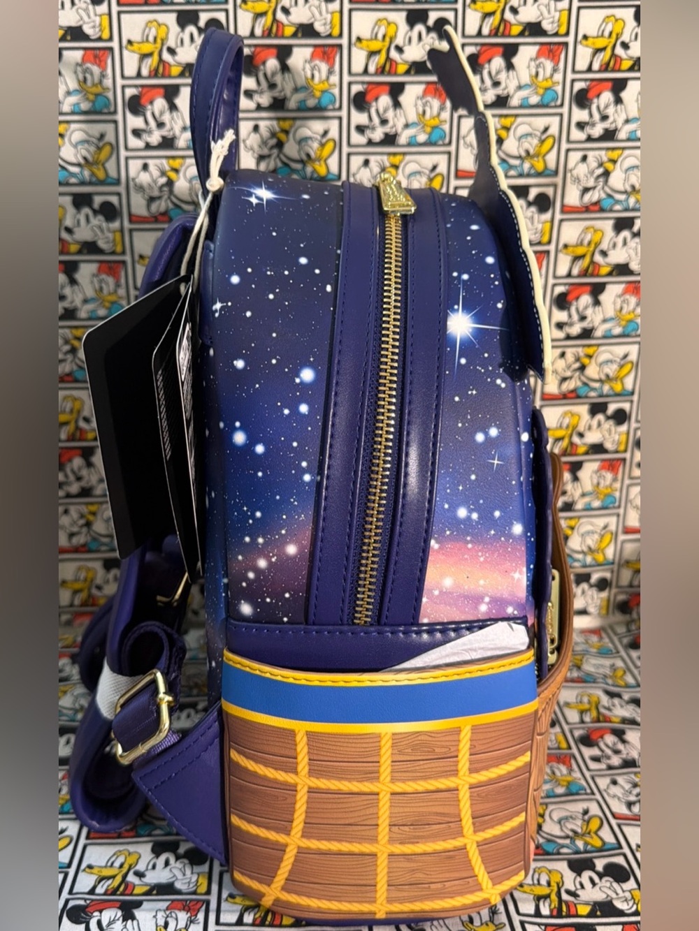 LOUNGEFLY DISNEY TREASURE PLANET RLS LEGACY MINI BACKPACK NWT 2025 - Picture 6 of 13